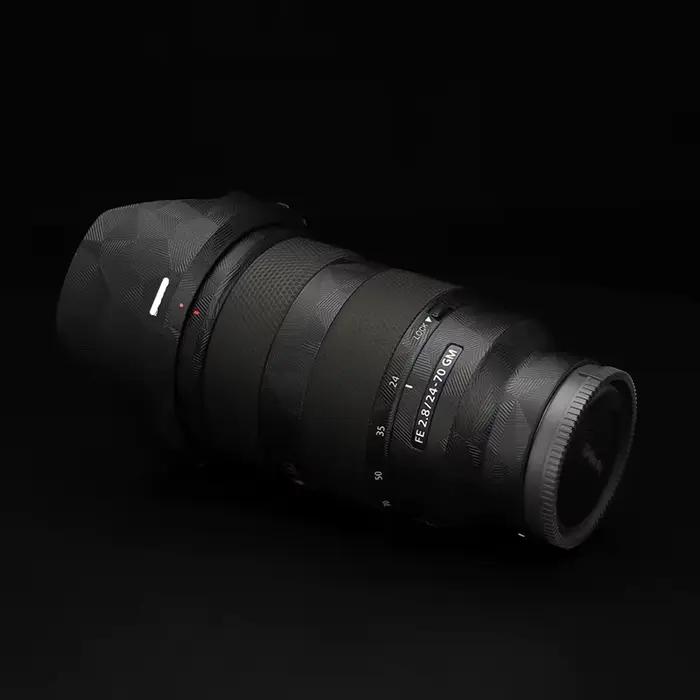 Autocollant de protection pour appareil photo, film rond en vinyle, peau d'objectif, manteau de prot