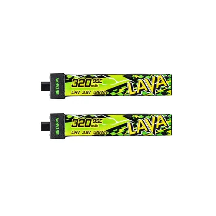 BETAFPV LAVA II 1S 320 mah 3.8 V 95C batterie BT2.0 connecteur pour Air65, Meteor65 Pro, Cetus