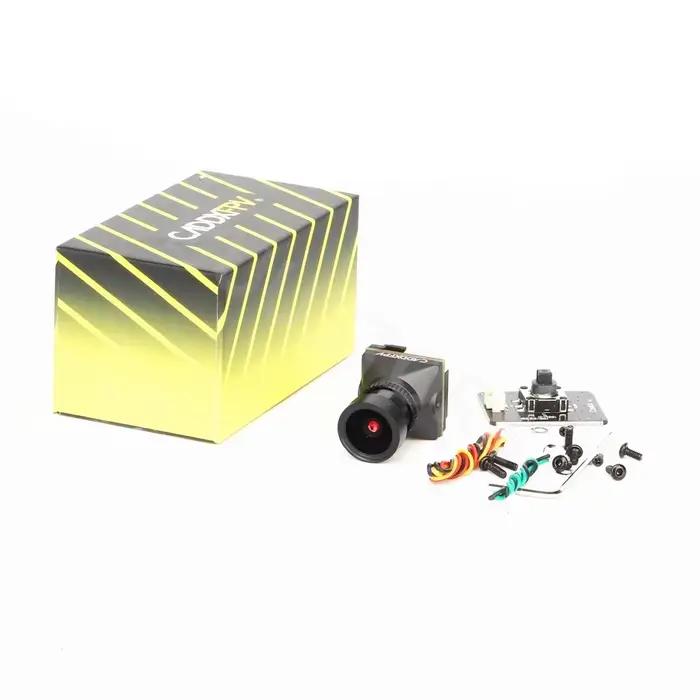 CADDX Ratel Pro Caméra FPV 1/ 3/ 5PC 1500TVL Objectif 2,1 mm 16:9/4:3 NTSC/PAL FOV125 °   Caméra de 