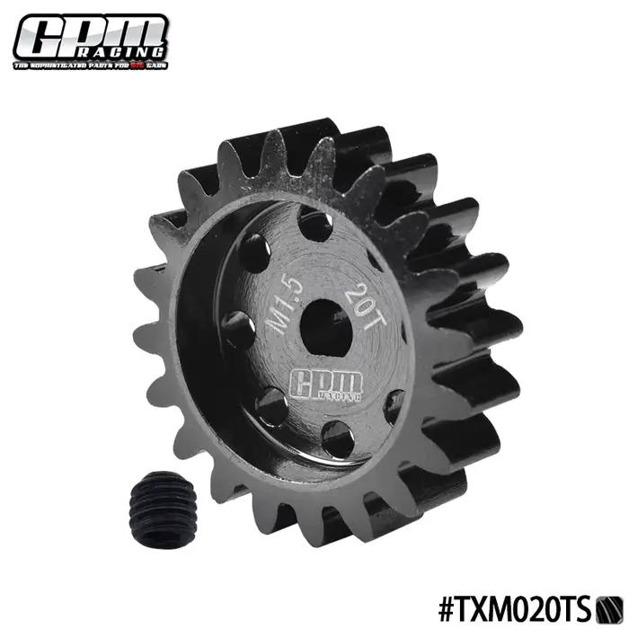 Engrenage de moteur en acier GPM 40Cr 20T/25T pour TRAXXAS 1/5 X-MAXX 6S/8S / 1/6 XRT 8S 78086-4