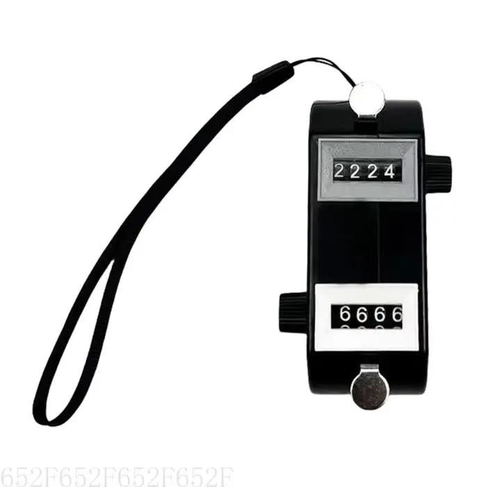 Tableau de bord à 4 chiffres, marqueur pratique, compteur de coups de Golf, compteur de coups de Golf, Clickers avec bouton de réinitialisation de lanière