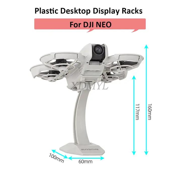 Supports d'affichage de bureau en plastique pour salles d'exposition DJI NEO