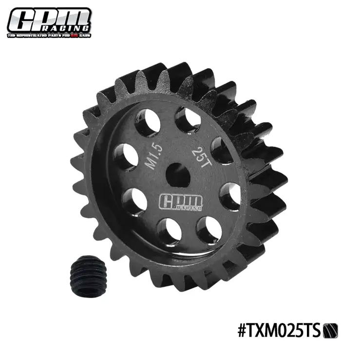 Engrenage de moteur en acier GPM 40Cr 20T/25T pour TRAXXAS 1/5 X-MAXX 6S/8S / 1/6 XRT 8S 78086-4