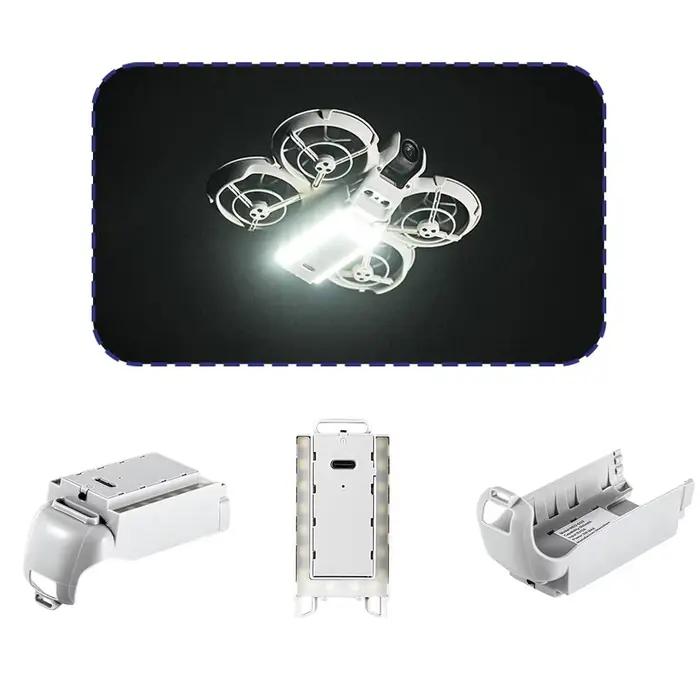Pour DJI NEO LED lumière de Navigation Drone train d'atterrissage veilleuse trépied lumineux batterie intégrée lampe Rechargeable accessoires