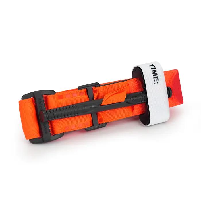 Garrot de sauvetage Rhino, contrôle hémostatique, Application à une main pour Camping randonnée, garrot de premiers secours 95cm