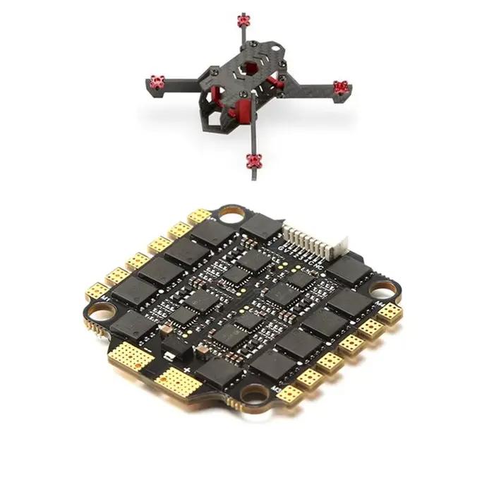Carte ESC 4-en-1 Blheli-S DSHOT600 pour Drone de Course - Accessoire de Contrôle de Vol Électrique