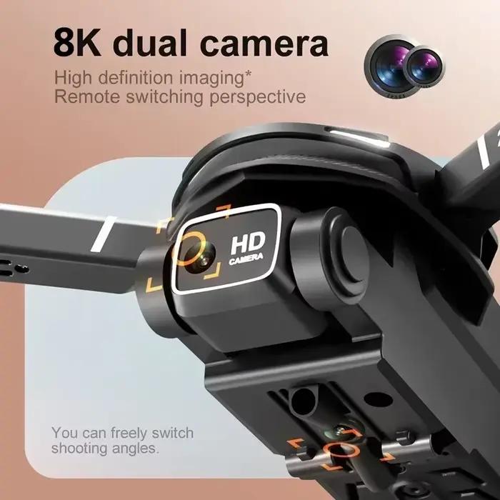 Drone Lenovo V88 8K 5G Professionnel avec Double Caméra HD pour Photographie Aérienne et Télécommande 15000M Occasions Spéciales