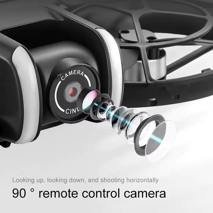 Drone Lenovo D2 8K avec caméra HD aérienne double, évitement intelligent des obstacles, moteur sans balais, GPS, grand écran et télécommande
