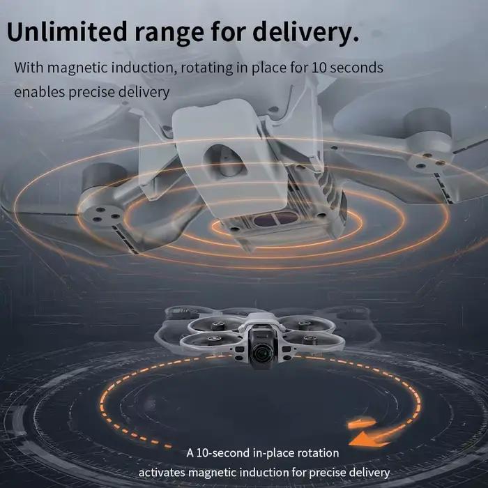Système de largage aérien 12KM pour DJI Avata 360 – Accessoire de drone