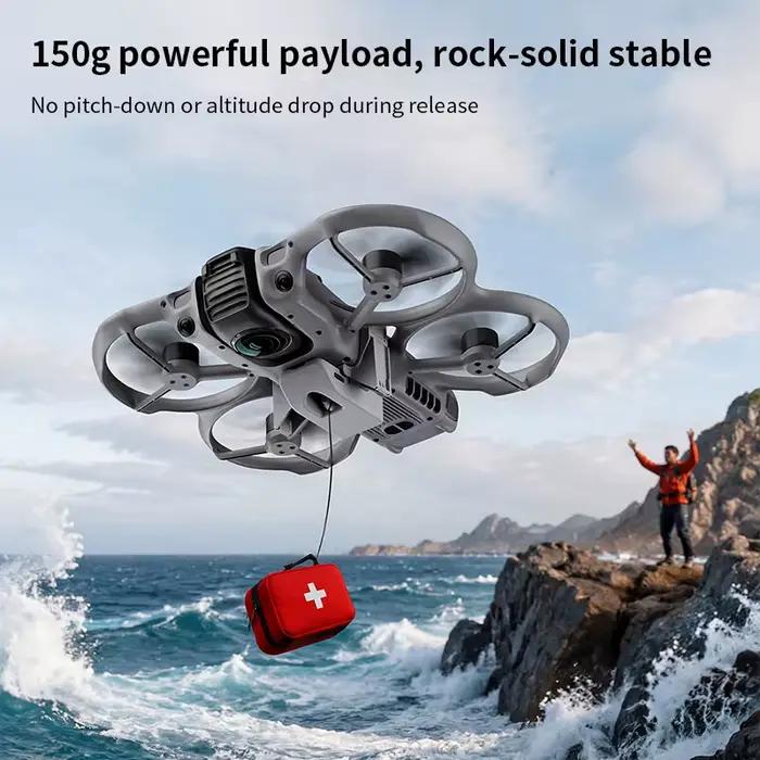 Système de largage aérien 12KM pour DJI Avata 360 – Accessoire de drone