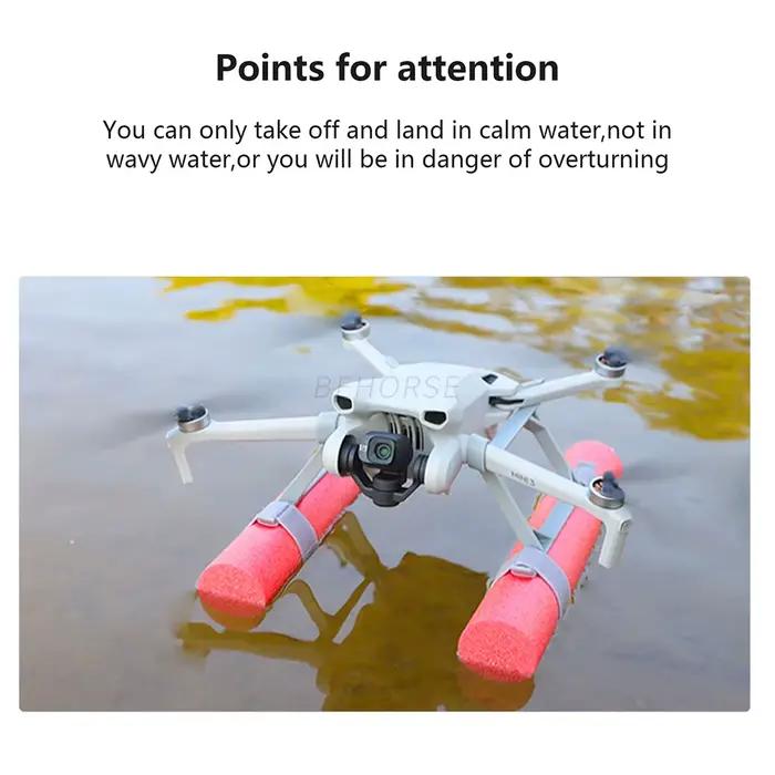 Kit d'extension de flotteurs de dessous de fuselage pour DJI Lito 1/Lito X1/Mini 3/Mini 3 Pro