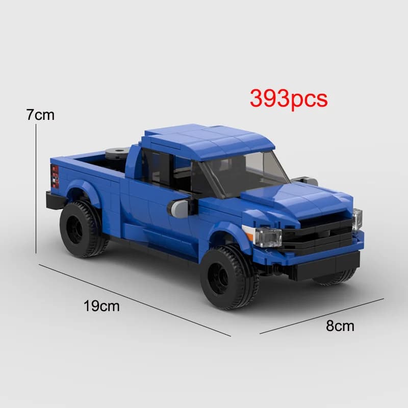 MOC SUV City Car Racer blocs de construction tout-terrain classiques course de briques Super Techniq
