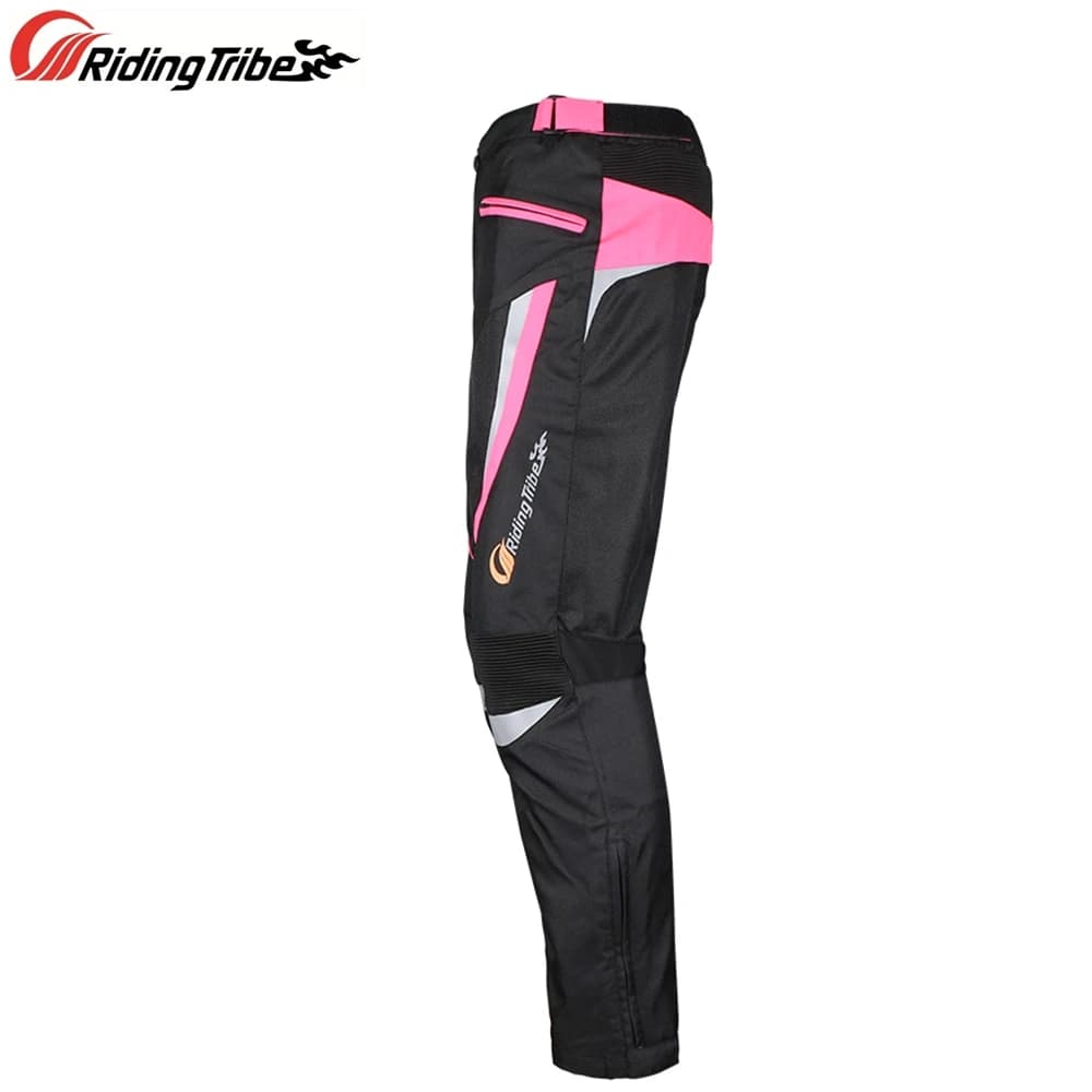 Pantalon femme coupe cintrée Style dame moto équitation pantalon réfléchissant respirant avec genoui
