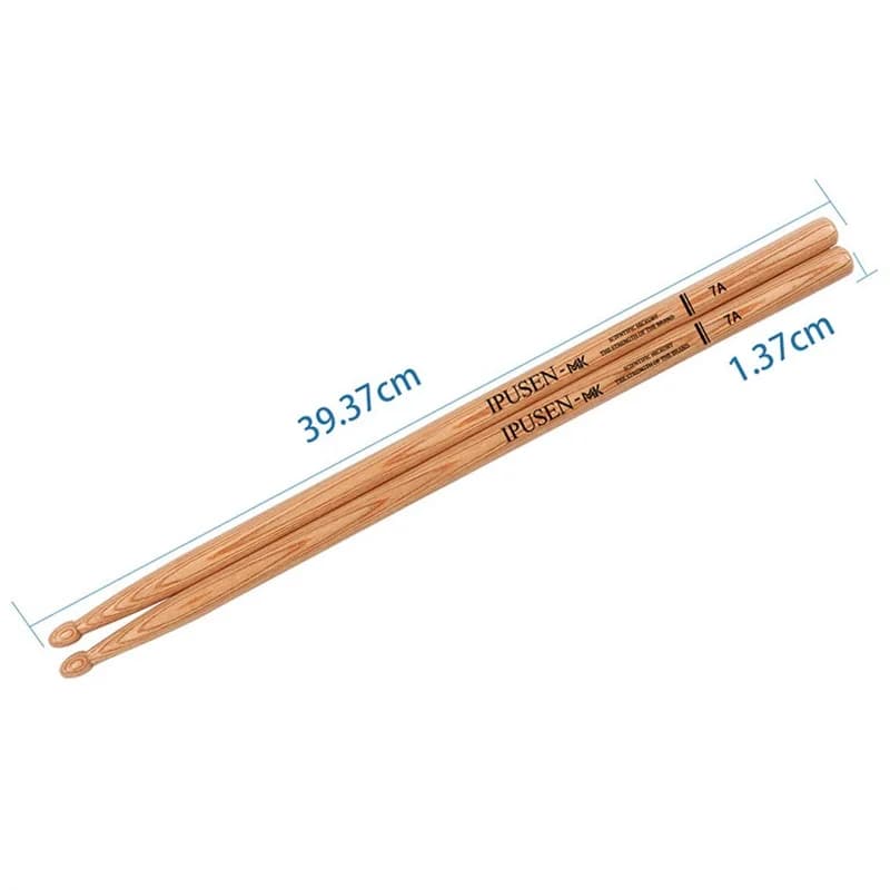 Baguettes de tambour professionnelles en bois pour débutants et enfants, accessoires d'instruments d