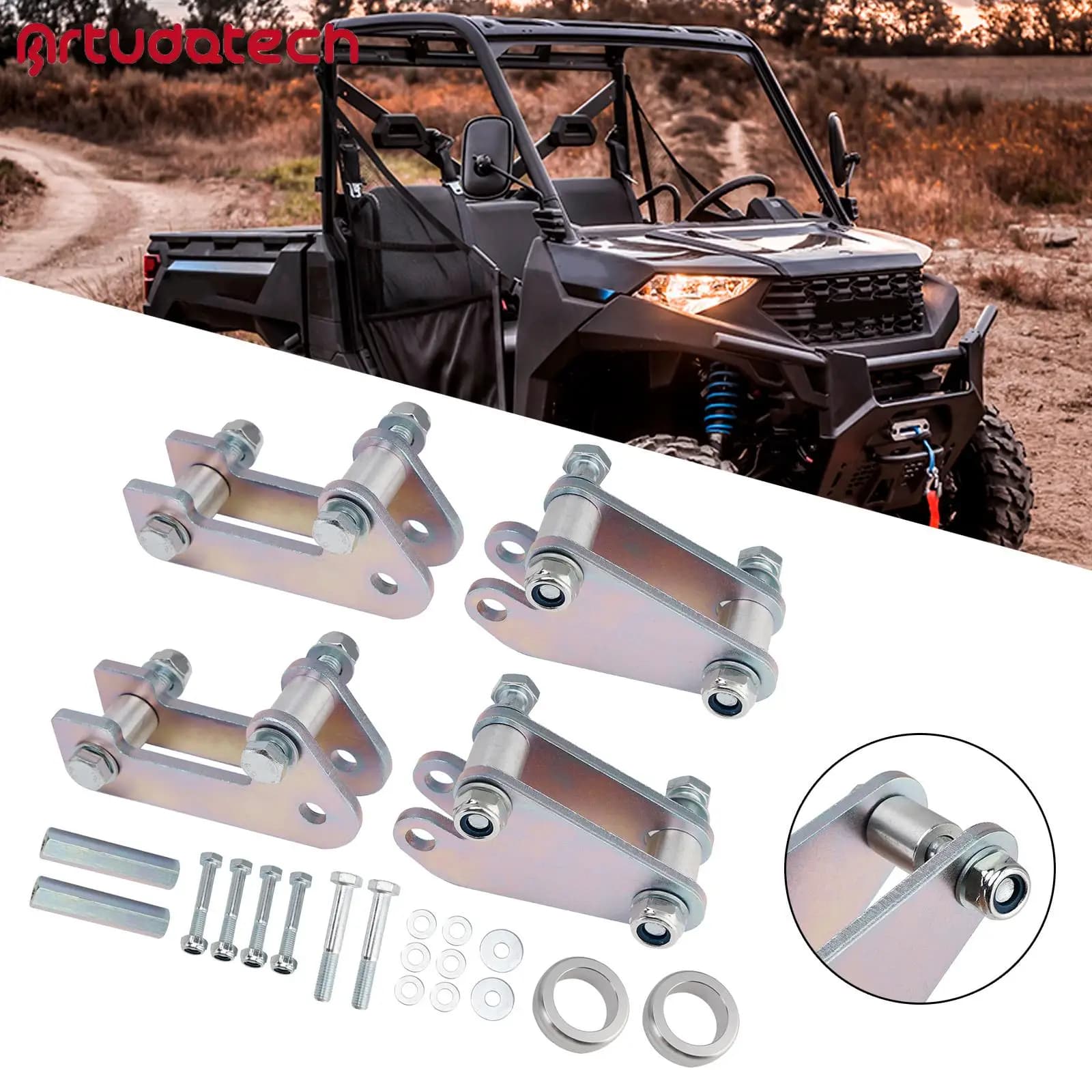 Kit de levage de Suspension avant et arrière de 3 pouces, pour Polaris Ranger Xp 1000 2018 2019 2020