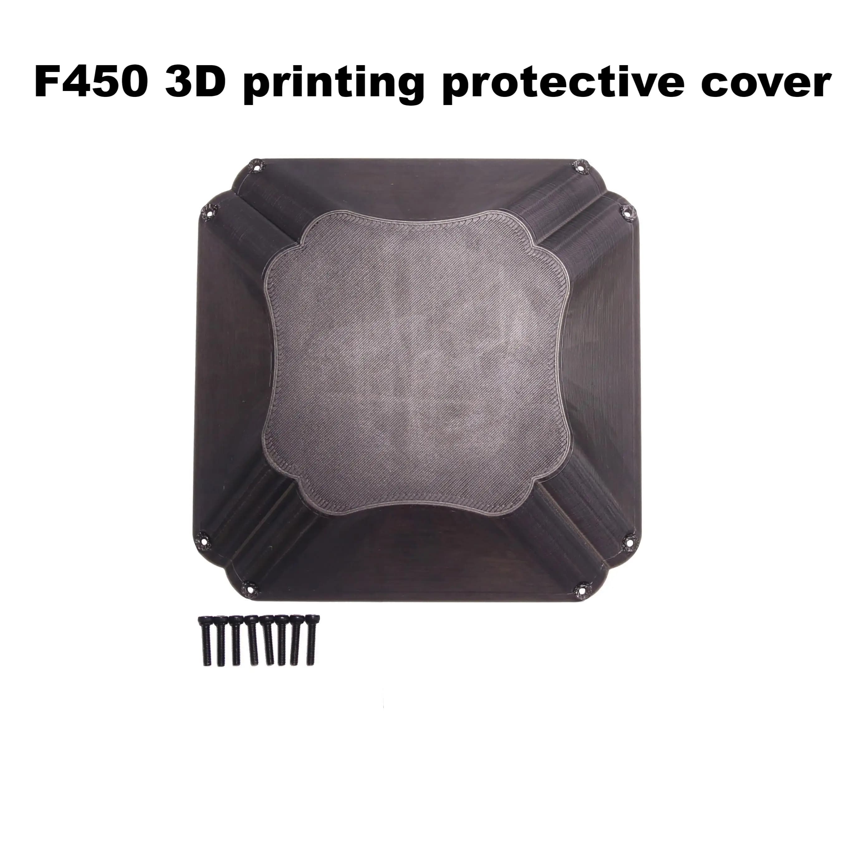 Châssis de drone avec couvercle de protection pour multicoptère RC 4 axes, quadricoptère FPV, hélico