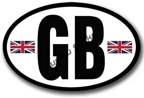 Autocollant drapeau britannique, étiquette tête de mort, adhésif kk13 cm, nouvelle Version britanniq