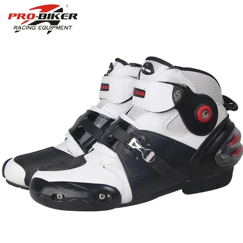 Chaussures d'équitation de moto pour hommes, bottes courtes anti-chute, anti-ALD, bottes de chevalie