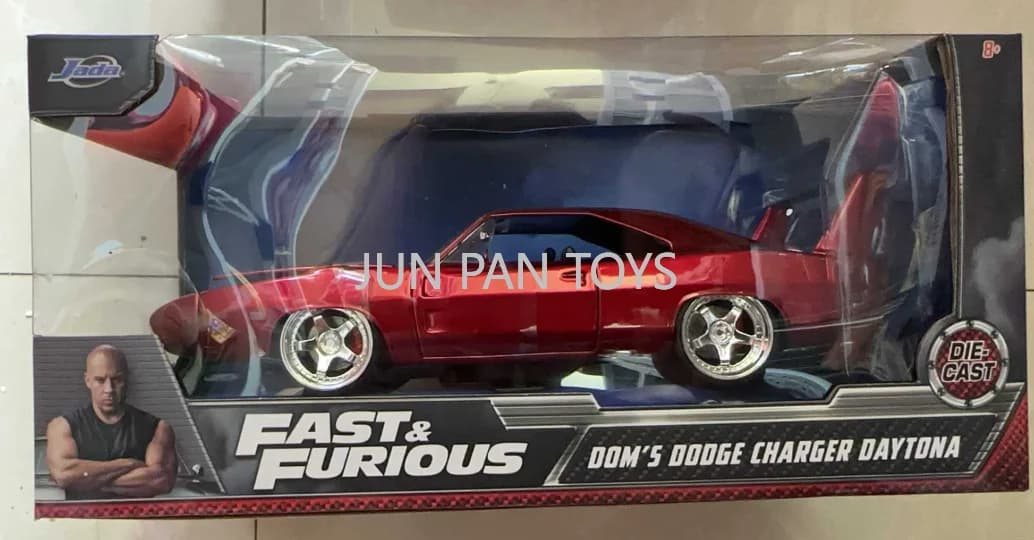 Modèles de voitures miniatures originaux Fast and Furious 1:24 en métal moulé sous pression, Chevy D