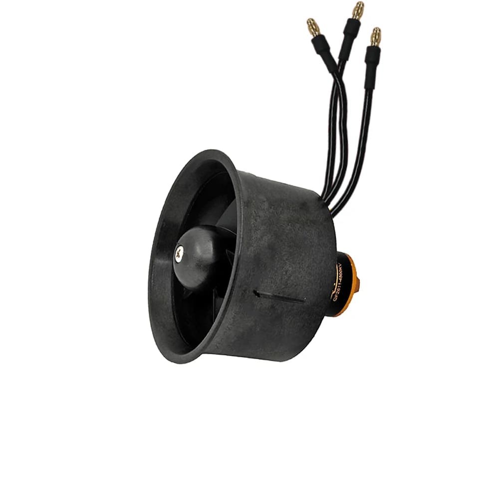 Ventilateur canalisé 30mm 50mm 64mm 70mm 90mm, moteur sans balais EDF pour avion à réaction drone à 