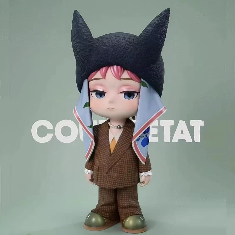 Figurine d'action Q Version Bigbang G-Dragon Ji-Yong, figurine mignonne d'idole Kpop, ornement de bu