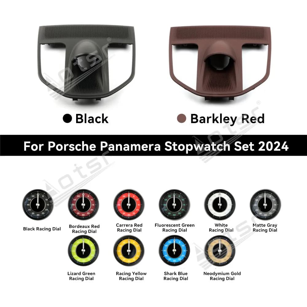 Accessoires de voiture, pièces de modification, produits d'intérieur, chronomètre mécanique pour Por