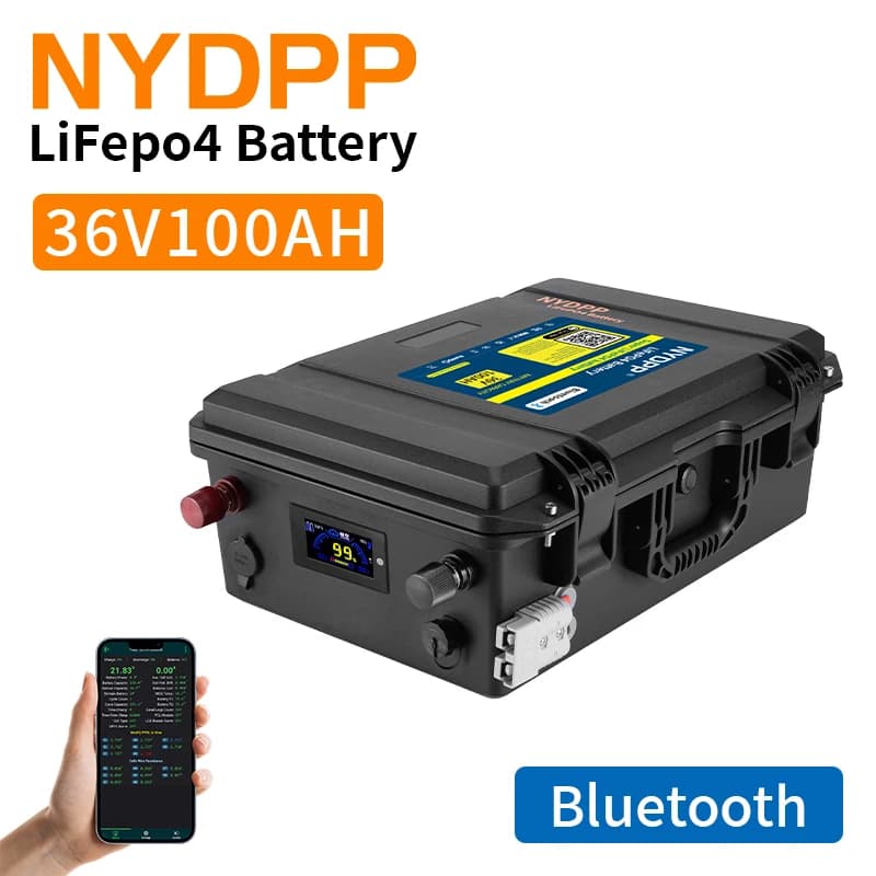 Batterie LiFePO4 36V 100AH 120AH 150AH, batterie 36v 100ah /120ah/150ah, batterie au phosphate de fe