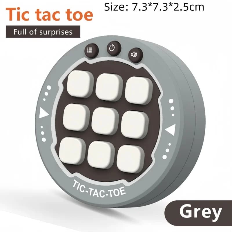 Jeu de société électronique multifonctionnel Tic-Tac-Toe, jeu de puzzle Montessori, jeu d'échecs por