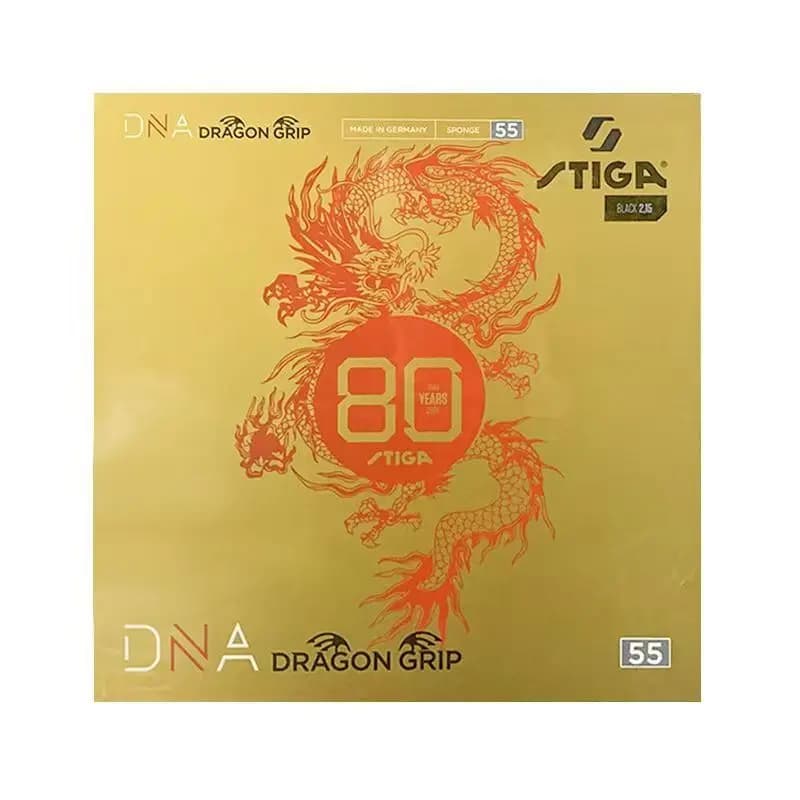STIGA DNA-Platine housse de Tennis de Table en caoutchouc, importé, Anti-colle et Astringent raquett
