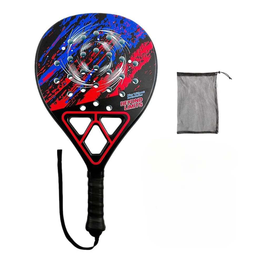 Raquette de tennis la plus récente 2026 |   Raquette de padel, fabriquée en fibre de carbone ultra-l