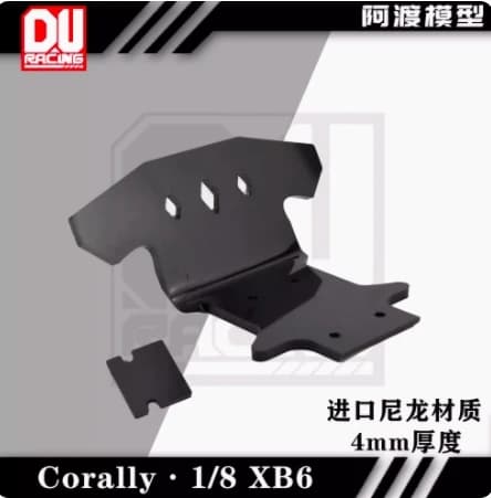 Pare-chocs avant en NYLON ADU RACING pour équipe CORALLY 1/8 XB6 SPART BUGGY