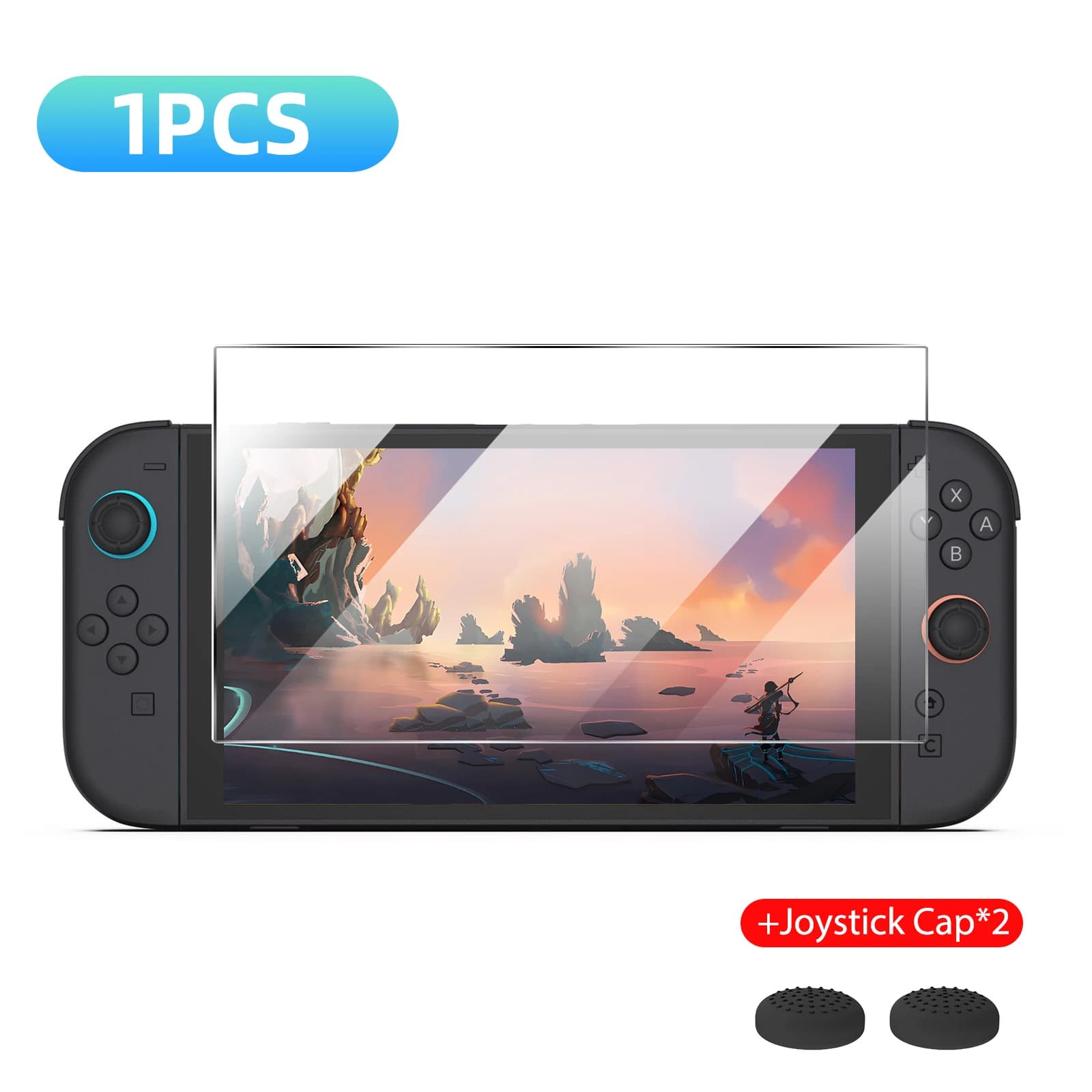 Protecteur d'écran en verre trempé pour Switch Nintendo 2 modèle 2025, accessoires de protection d'é