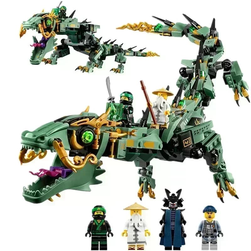 Blocs de construction Ninjagos City Flying Mecha Dragon Katana, jouets BBB, cadeau de Noël ou d'anni
