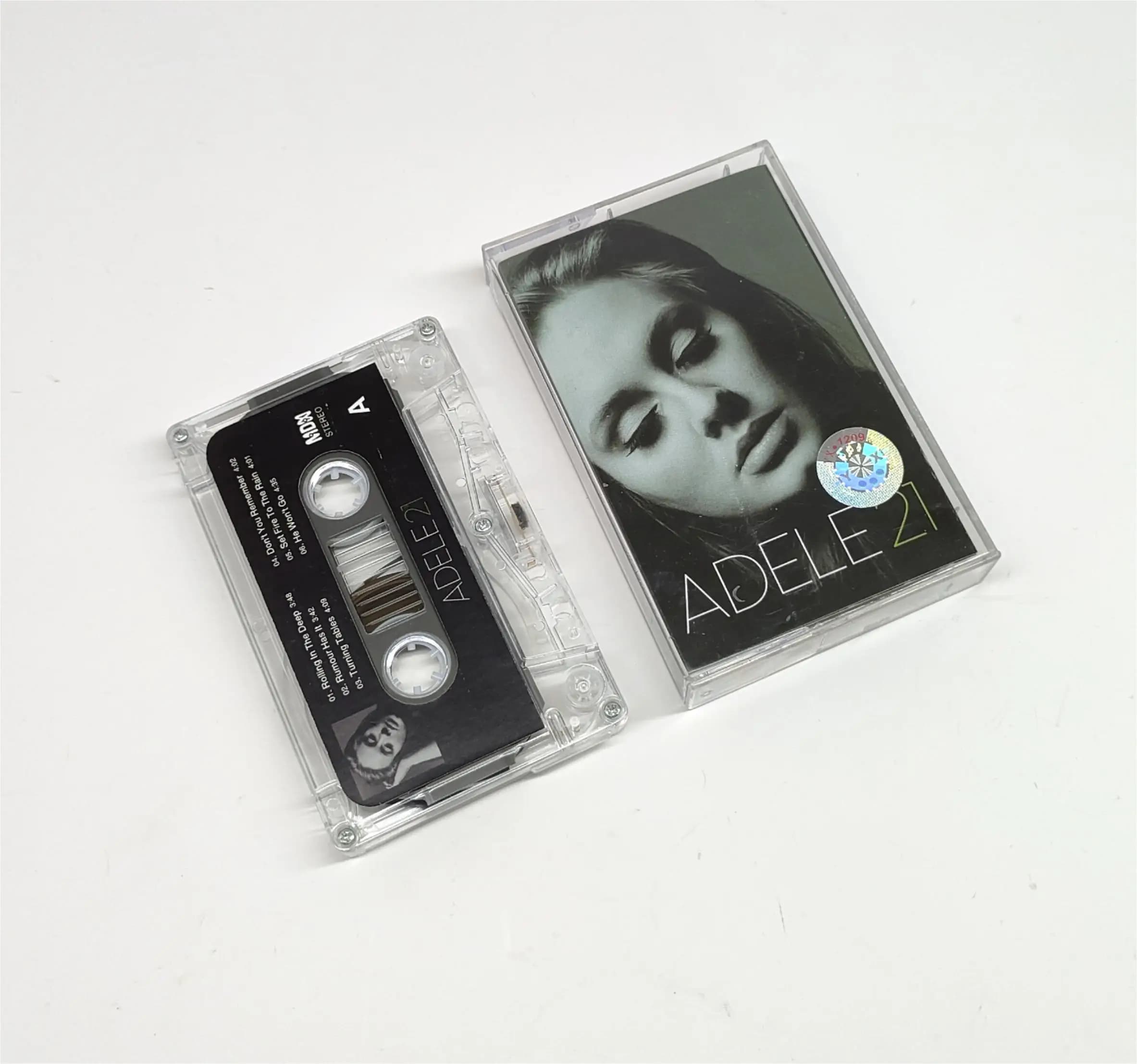 Pop Adele Adkins 30 Album ruban musical 4 Style Cassettes Cosplay pistes sonores boîte enregistreur 