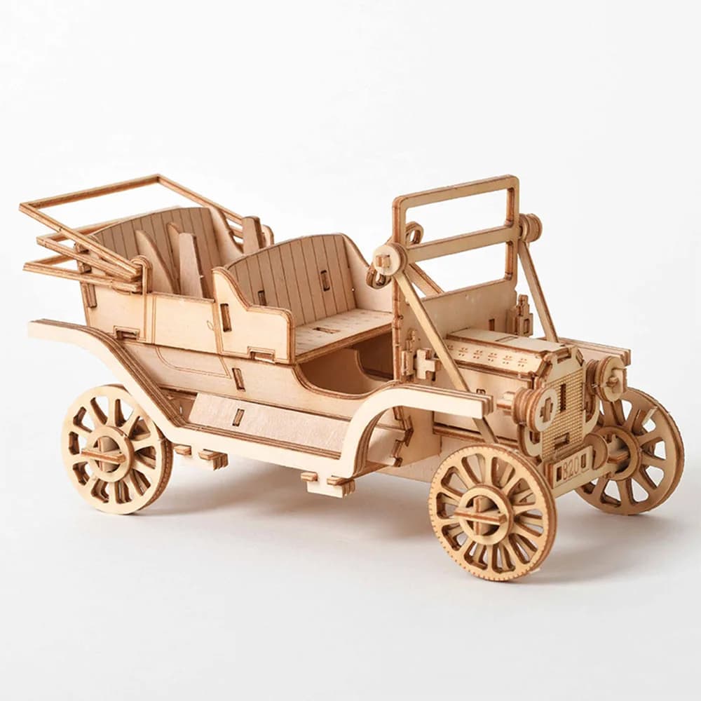 Puzzle en bois d'avion de voilier 3D, modèle d'assemblage, Kit de construction d'artisanat, jouets p