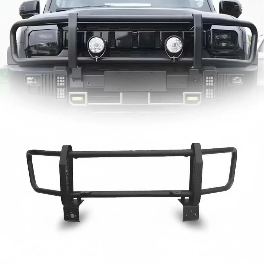 Barre de protection tout-terrain, pare-chocs avant en acier, protection anti-collision compatible av