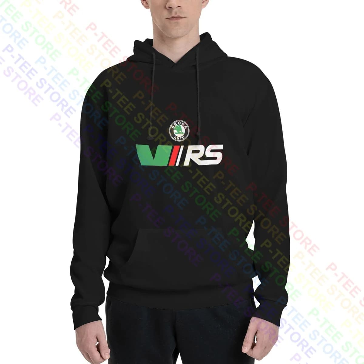 Skoda Rs Vrs Motorsport graphiqueorrally Wrc course sweat à capuche sweats à capuche doux coton offr