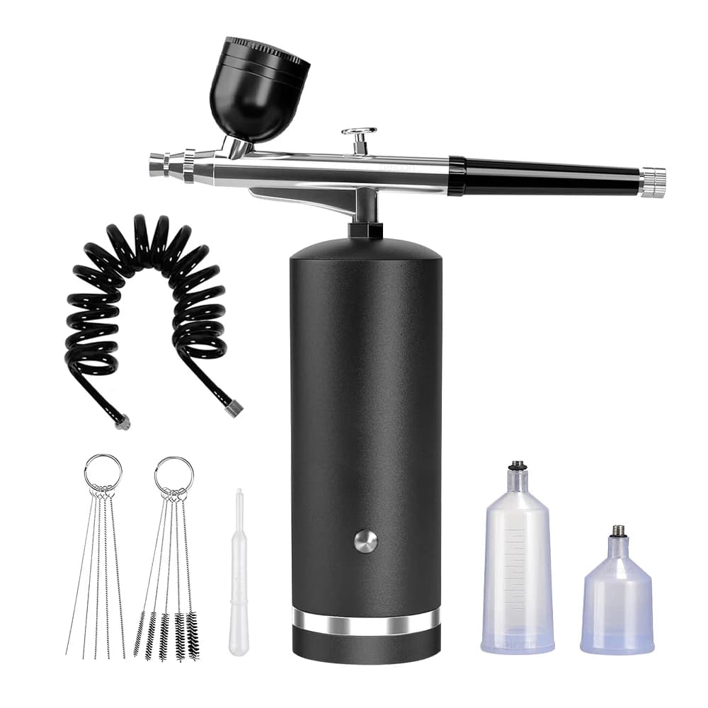 Aérographe à ongles aérographe Portable avec compresseur peinture brosse à Air Mini compresseur pist