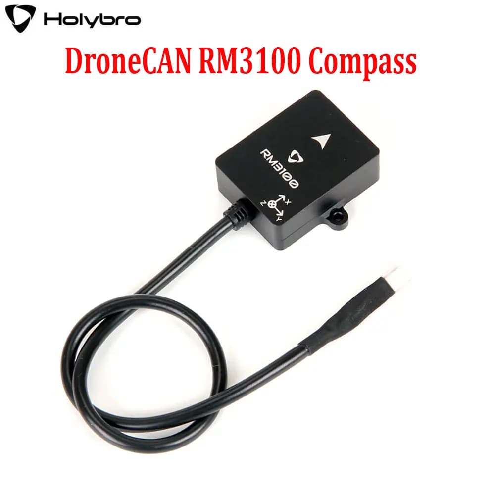 Module de boussole anti-drift Holybro RM3100 DroneCAN RM3100, magnétomètre 3 axes haute précision po