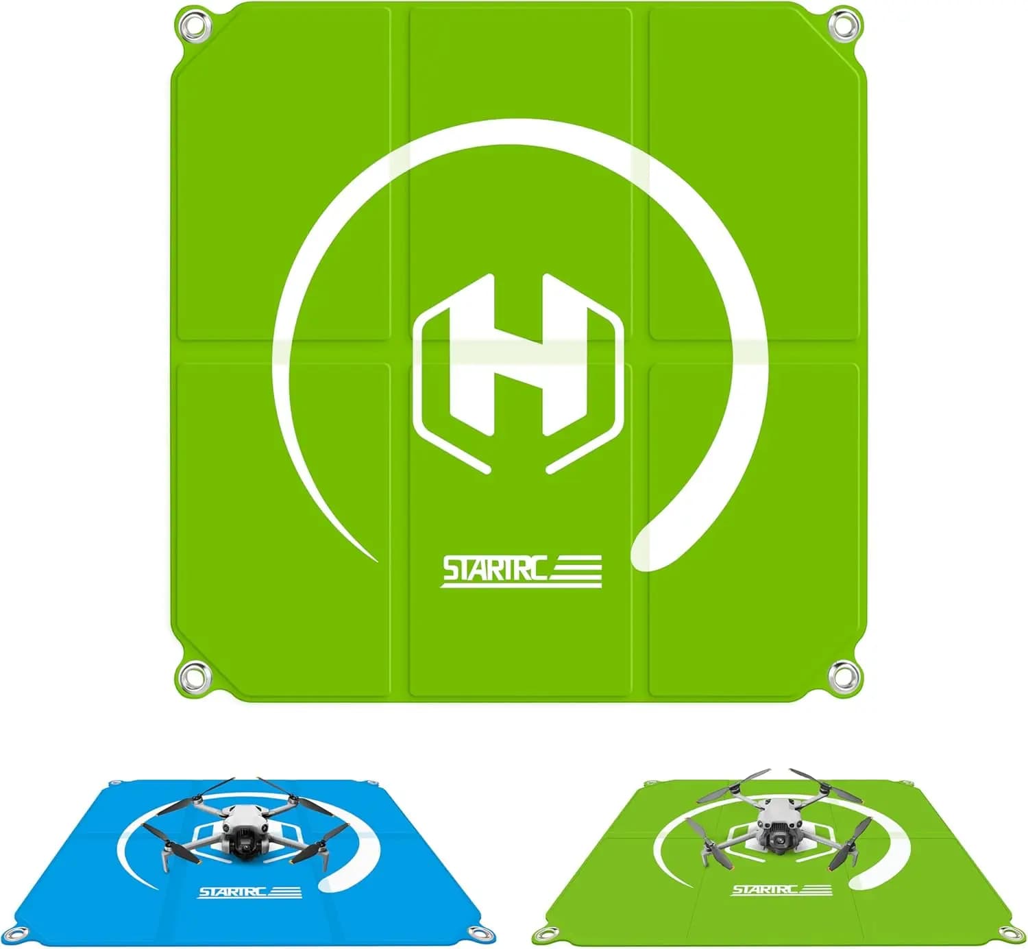 Plateforme d'atterrissage pour drone, pliable rapidement, double face, imperméable, lestée, pour DJI