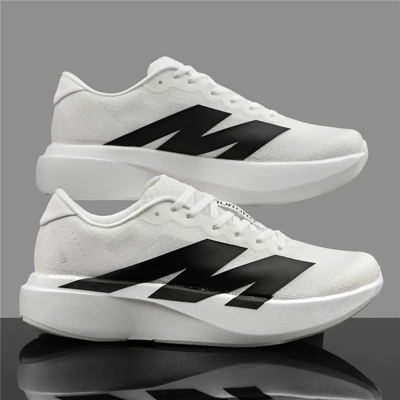 Chaussures de sport pour homme avec plaque en carbone, baskets de marche amortissantes, pour maratho