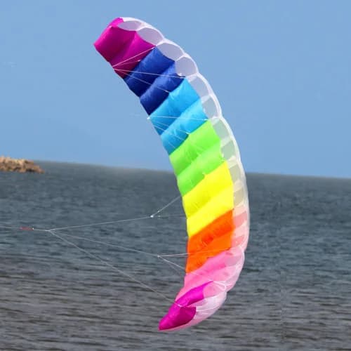 Vente chaude nouveau 2.7m double ligne puissance parafoil cerf-volant embarquement/surf donc passion