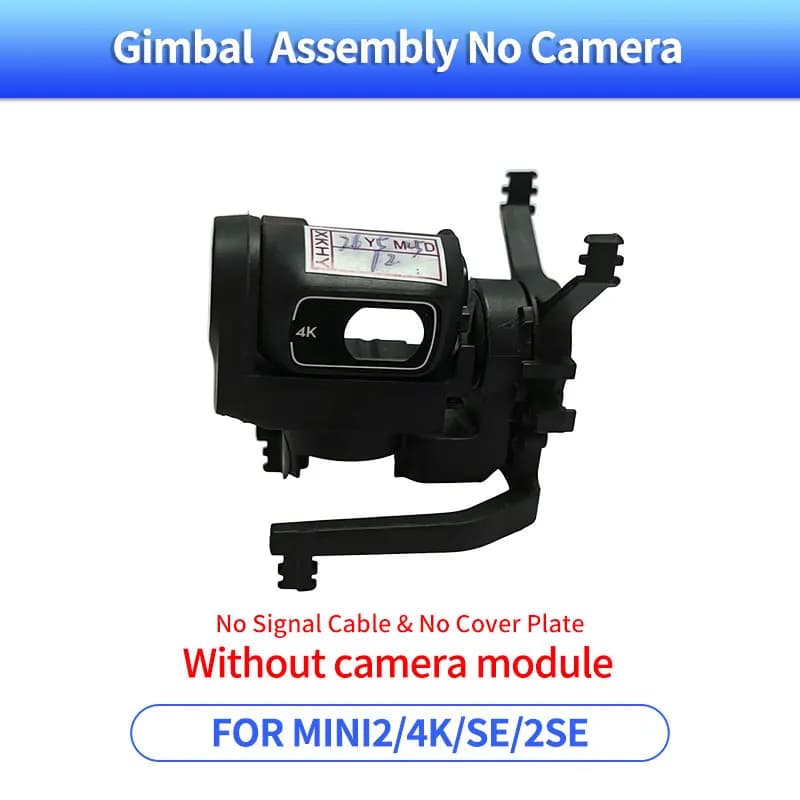 Ensemble de caméra gimbal 4K d'origine pour drone DJI Mini 2 /SE/2SE, pièces de rechange, accessoire
