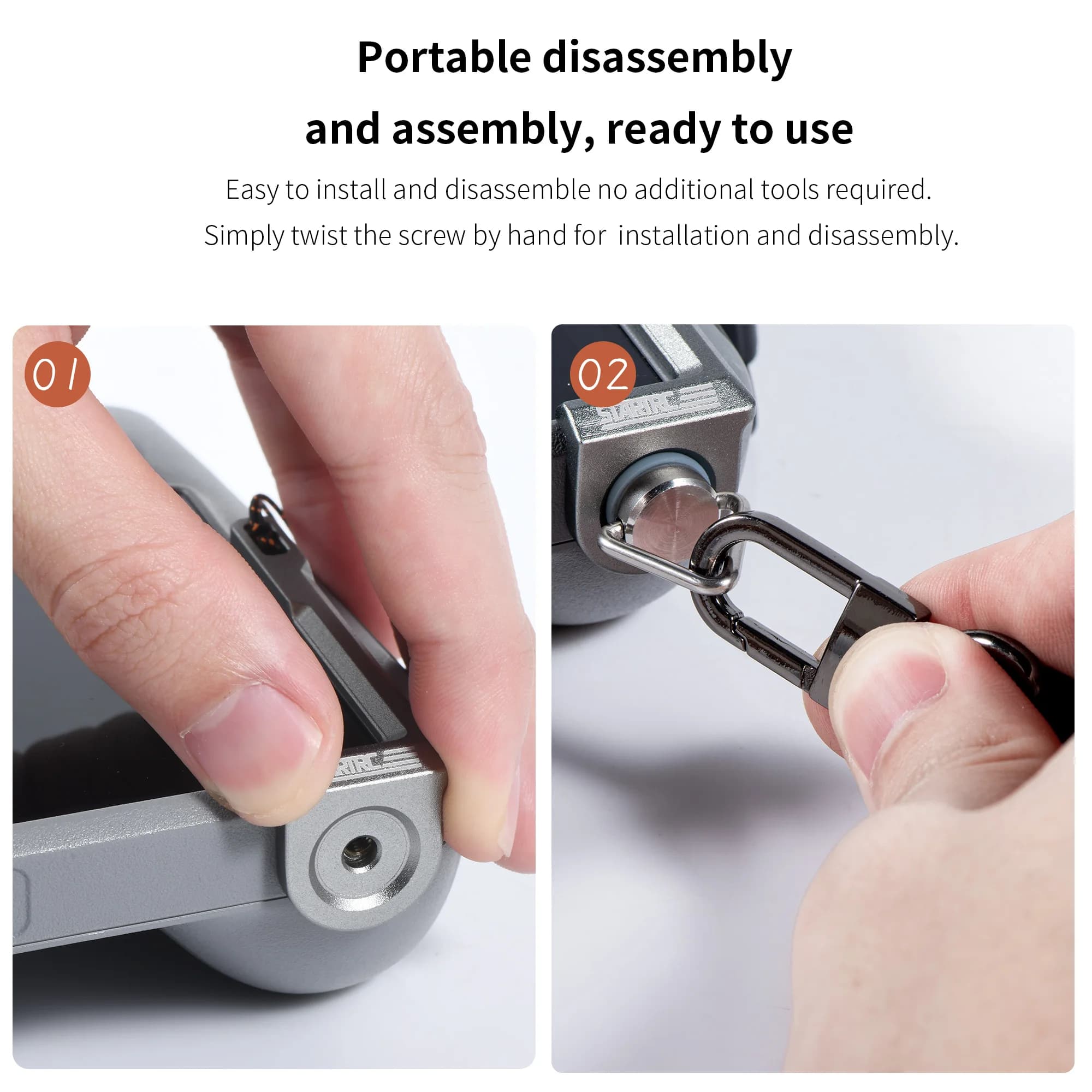 Accessoire auto-équilibré pour télécommandes DJI Air3/Mini4 Pro. Accessoires pour drones DJI.