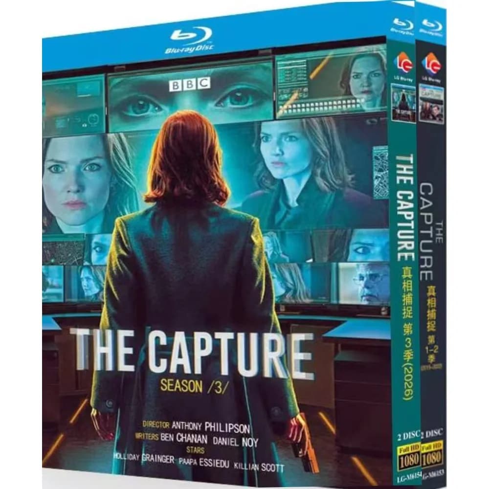 La Série Capture Saisons 1-3 ‎   Coffret Blu-ray 4 disques toutes régions, neuf, audio : anglais