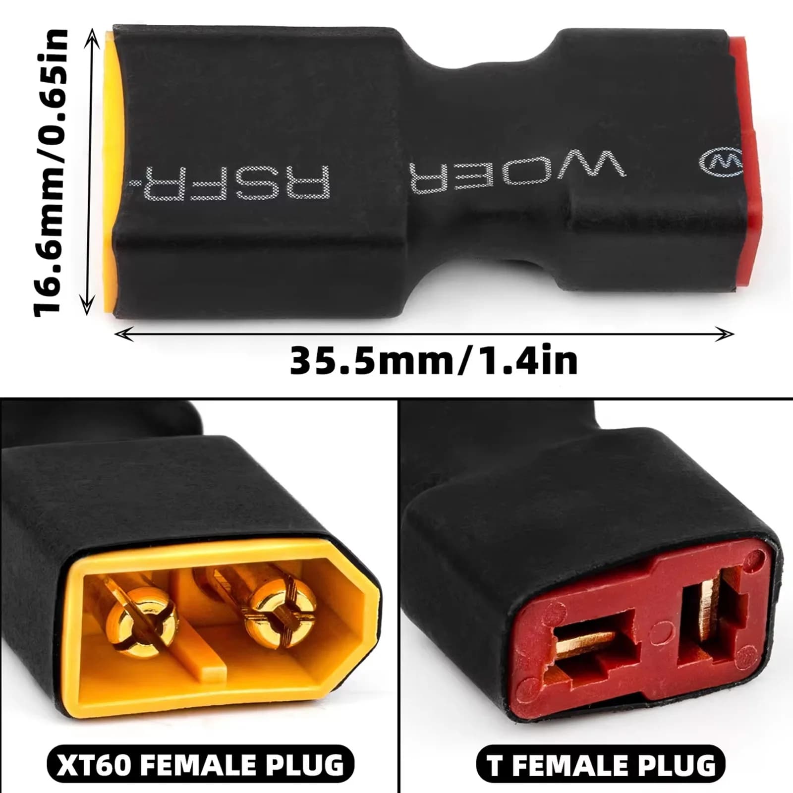 Combo de puissance étanche sans balais RC 75A/480 ESC 3650 3.17mm DShaft pour voiture de course RC 1