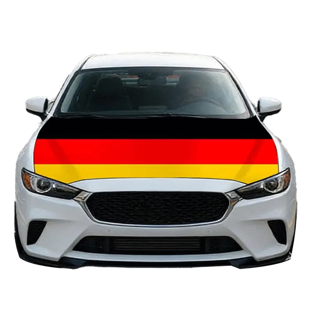 Housse de moteur de voiture avec drapeau national argentin, décoration argentine, tissus élastiques,