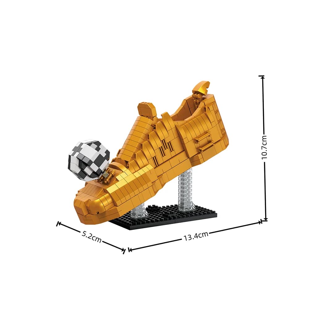 Ensemble de blocs de construction Micro Mini Rugby, jouet éducatif à assembler soi-même pour les enf