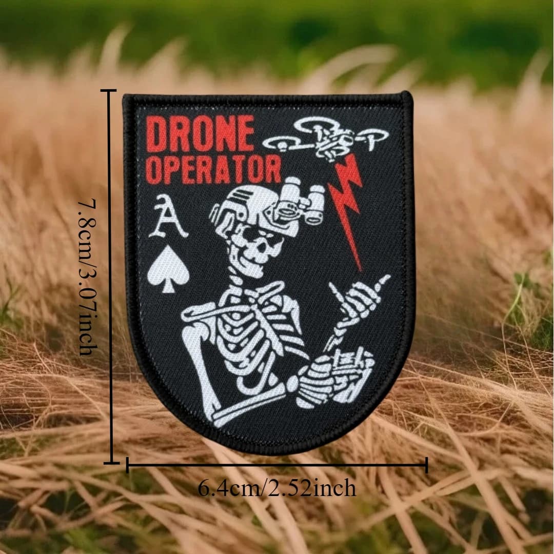 Patch militaire de reconnaissance de pilote de Drone, opérateur de Drone, brassard de moral tactique