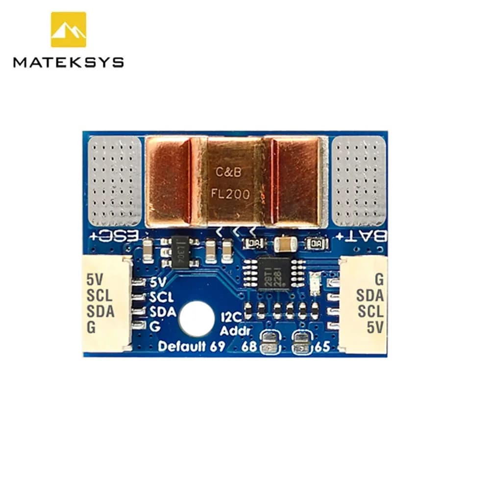 MATConvex Mateksys I2C-INA-BM un moniteur de puissance I2C ultra précis pour importateur RC FPV